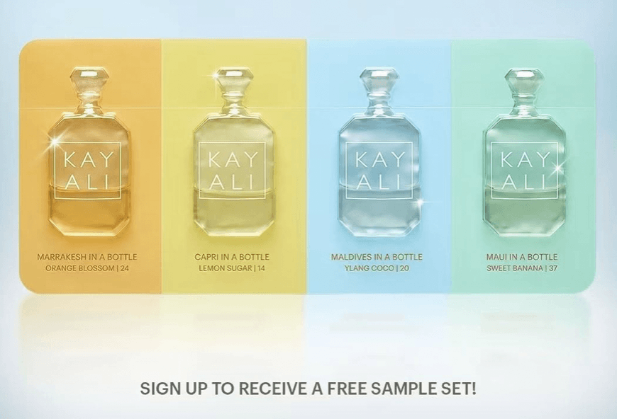 freesamplescouk's tweet photo. πΈ FREE KAYALI Perfume Samples! β¨
Get the Vacay in a Bottle sample set featuring 4 luxury holiday-inspired fragrances. π
π Sign up via the link below while stocks last!
π Claim yours:
https://t.co/A3fXbrTOpi
#FreeSamples #Perfume #KAYALI #BeautyFreebies https://t.co/YT8YZX3LJG