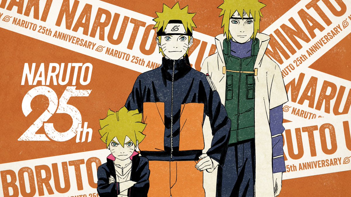 _onigashima's tweet photo. // Works //
『#NARUTO -ナルト-』原作25周年記念PVにて、グラフィックデザインを担当しました！
#NARUTO25th https://t.co/YGuAuXcdu8