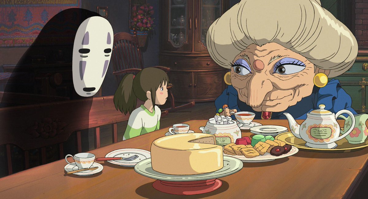 gen_ghibli's tweet photo. ⛩️ Hoy cumple 25 años 'El viaje de Chihiro', película dirigida por Hayao Miyazaki.

🗓️ Se estrenó el 20 de julio de 2001. https://t.co/JxZKqrf8Rj