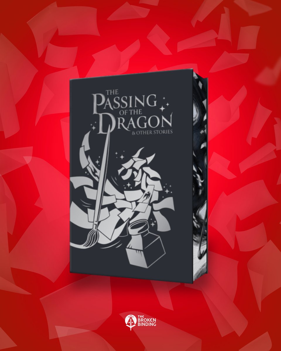 binding_broken's tweet photo. We are thrilled to finally reveal our special edition of The Passing of the Dragon, by the incredible Ken Liu in collaboration with Head of Zeus! 🐉

A dazzling new collection of thirteen stories that explore the boundaries of imagination. https://t.co/Z6Z0PHj4Jr