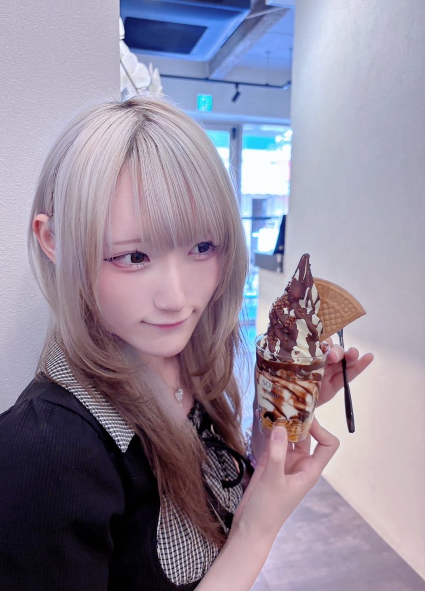 milk_chans's tweet photo. あいしゅー♥🍨 https://t.co/tZ0e7F1qLx