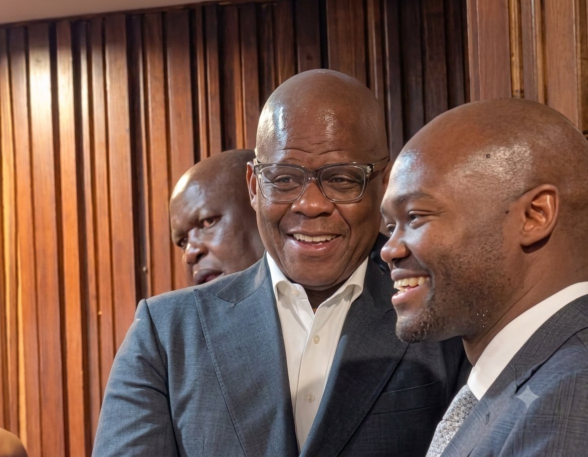 Mzansi_Update's tweet photo. The trial of alleged underworld figure Vusimuzi "Cat" Matlala, his wife Tsakane Matlala and co-accused is underway in the Johannesburg High Court

They face 25 charges, including attempted murder and conspiracy to commit murder. Tebogo Thobejane and Joe Sibanyoni attended court, https://t.co/mJOsyt2FDZ