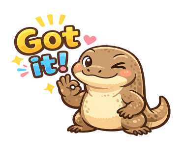 StudioKai_Stamp's tweet photo. The komodo dragon “Got it!” sticker works great for casual replies.
It adds a cheerful “Okay, noted!” vibe.
https://t.co/Bdv46Ijobw
#LINEsticker #LINEstickers #StickerArt
#CuteArt #AnimalArt #stikerline #stikerlucu #stikerimut #gemes #lucu #komodo https://t.co/Tf040cpCd8