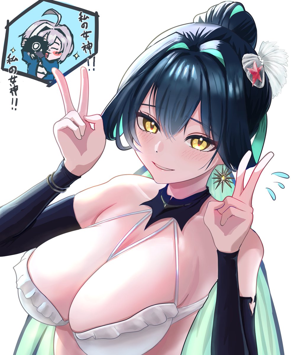 Palkia_Othello's tweet photo. 夏イベやっと読めた！
リトルマーメイドとてもかわいいかったね…🐚🫶

#NIKKE 
#NIKKEfanart https://t.co/9WsV6bBCJ3