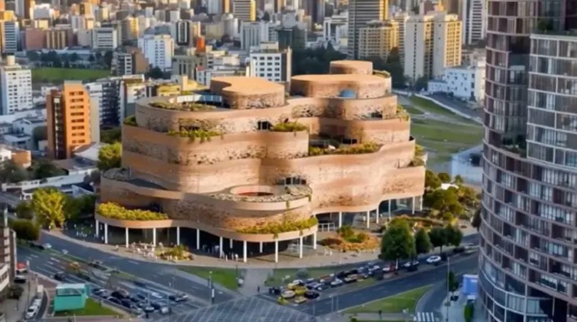 arquitect_viva's tweet photo. Tras la polémica, el proyecto ‘Estratos Vivos’, del equipo encabezado por SANAA, es el nuevo ganador, de momento, del concurso del Museo Nacional de Ecuador.  
https://t.co/GhOfuLs642
La propuesta obtuvo 81,7 puntos en una evaluación que combinó la calificación de un jurado técnico (85 %) y una consulta ciudadana (15 %), superando a los otros finalistas ‘Topografías de Memoria’, de B720 Arquitectura & LERA, y ‘Paisaje Urbano Transitable’, de Mario Cucinella Architects.