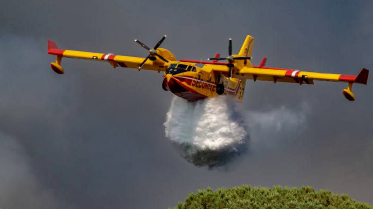 Prefet83's tweet photo. #Feu #Taradeau #LesArcs | Lundi 20 juillet - 15h.
🔥La lutte contre l’incendie est toujours en cours.
➡️A Taradeau, alors que le feu s’est réactivé sur le flanc gauche, 3 canadairs, 2 bombardiers d’eau et un avion DASH attaquent les flammes.
➡️Aux Arcs-sur-Argens, les militaires du 1er RIISC ont ouvert une piste à travers la forêt pour permettre aux sapeurs-pompiers de positionner des moyens de lutte. Elle est désormais opérationnelle.
@SDIS83