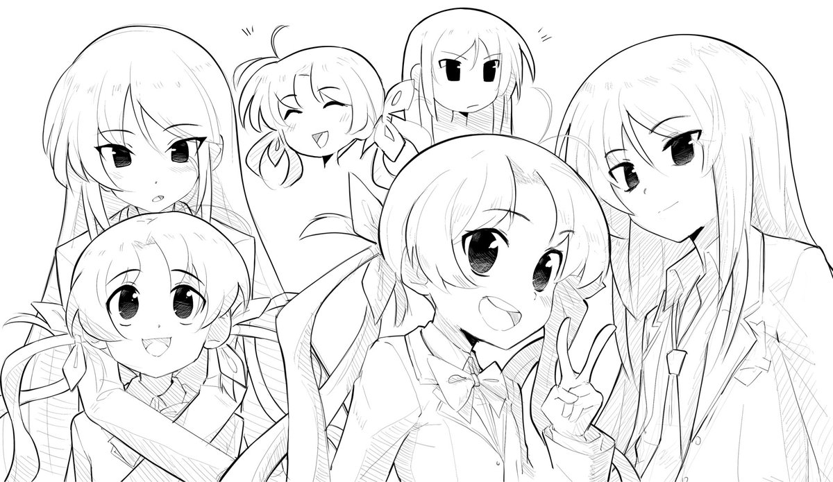 Ukatpo's tweet photo. Kozue and Sena Commission for @Ter625Io Thank you so much for commissioning me!🙏 https://t.co/V6JfaEpGG7