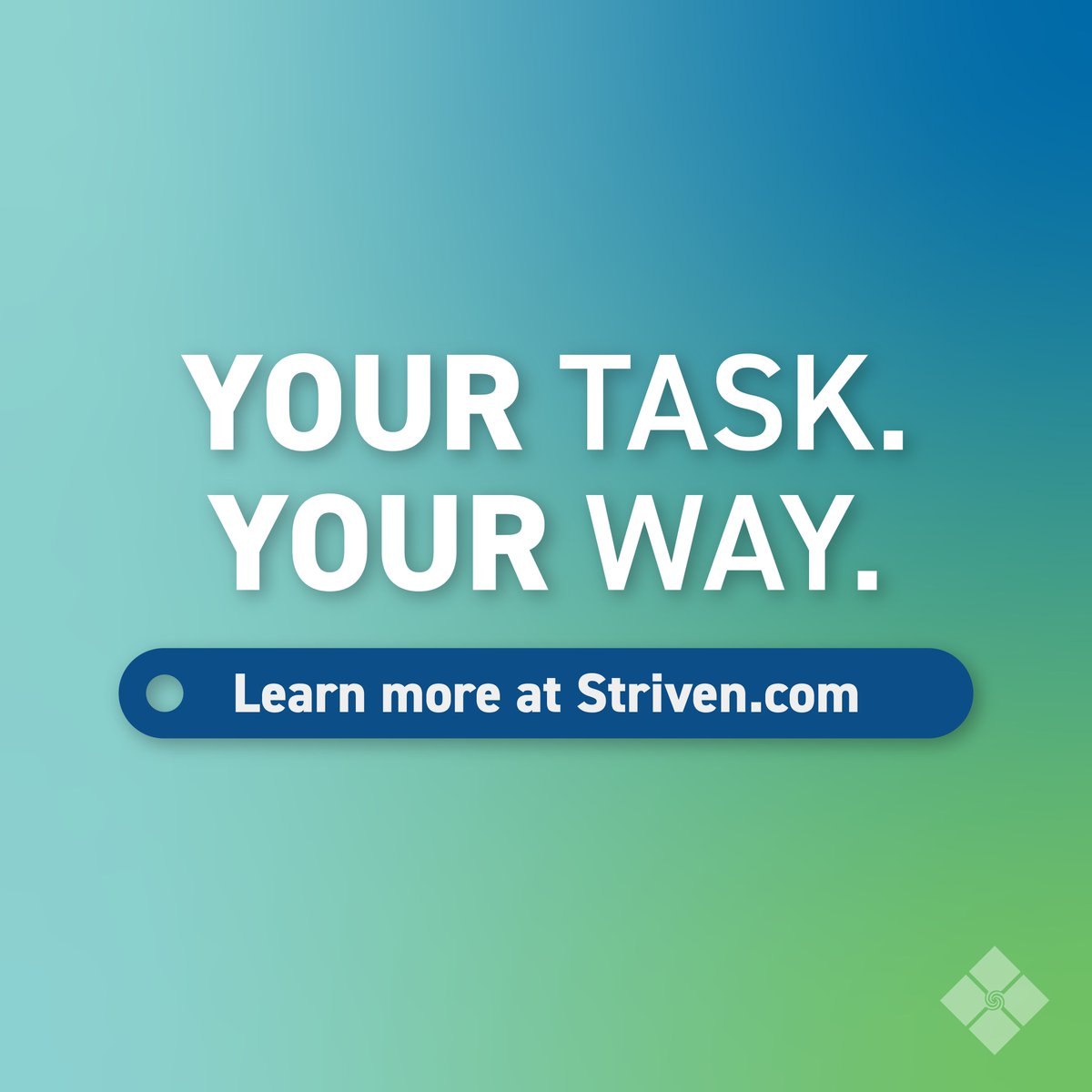 SoftwareStriven's tweet photo. When you know how to get the job done the right way, you want a system that gets you...and that's why we created #Striven! Your tasks. Your way.
#letsdothis #mondaymotivation https://t.co/C44uee6Zf9