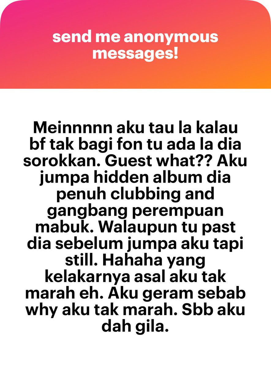 meinmokhtar's tweet photo. Baru bf. Bukan suami lagi https://t.co/oxnJhGXxPE