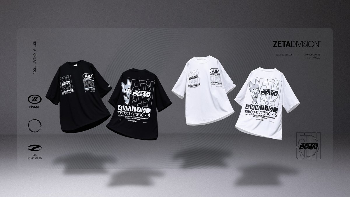 zetadivision's tweet photo. ⚡️ZETA DIVISION 5TH ANNIV. POP UP

原宿「V.A.」にて開催決定🎉
#ZETA5TH 限定グッズや特別展示が登場！
5年分の感謝を込めた特別な3日間が始まる🎈

📅7/31(Fri) - 8/2(Sun)
📍V.A. (東京都渋谷区神宮前6-1-9)

https://t.co/ff9amJy21V
https://t.co/ff9amJy21V
https://t.co/ff9amJy21V https://t.co/4GcHwrrlJ3