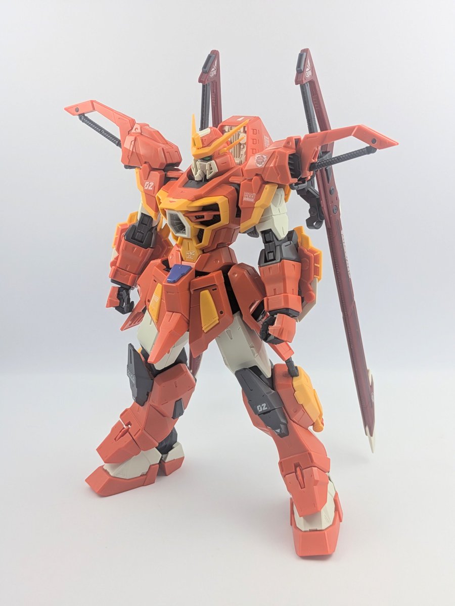 フルメカニクス ソードカラミティの素組まで進みました〜😳 1/100