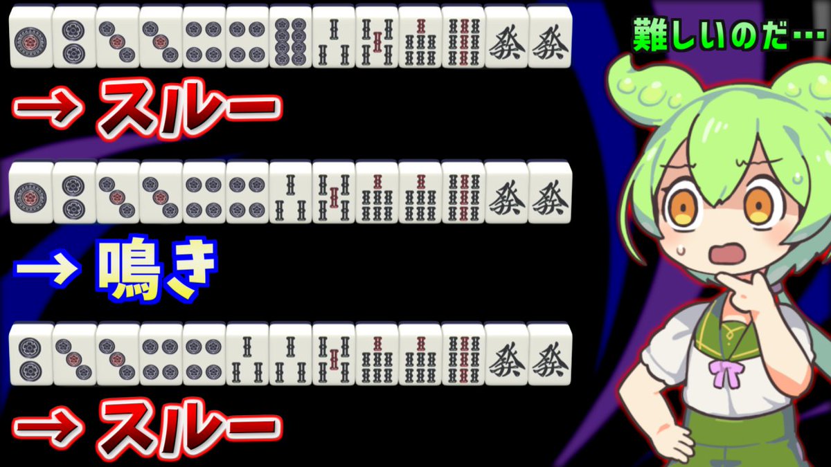 うに丸 うに丸麻雀ちゃんねる さんがYouTubeを更新しました。 ✓三麻の鳴き