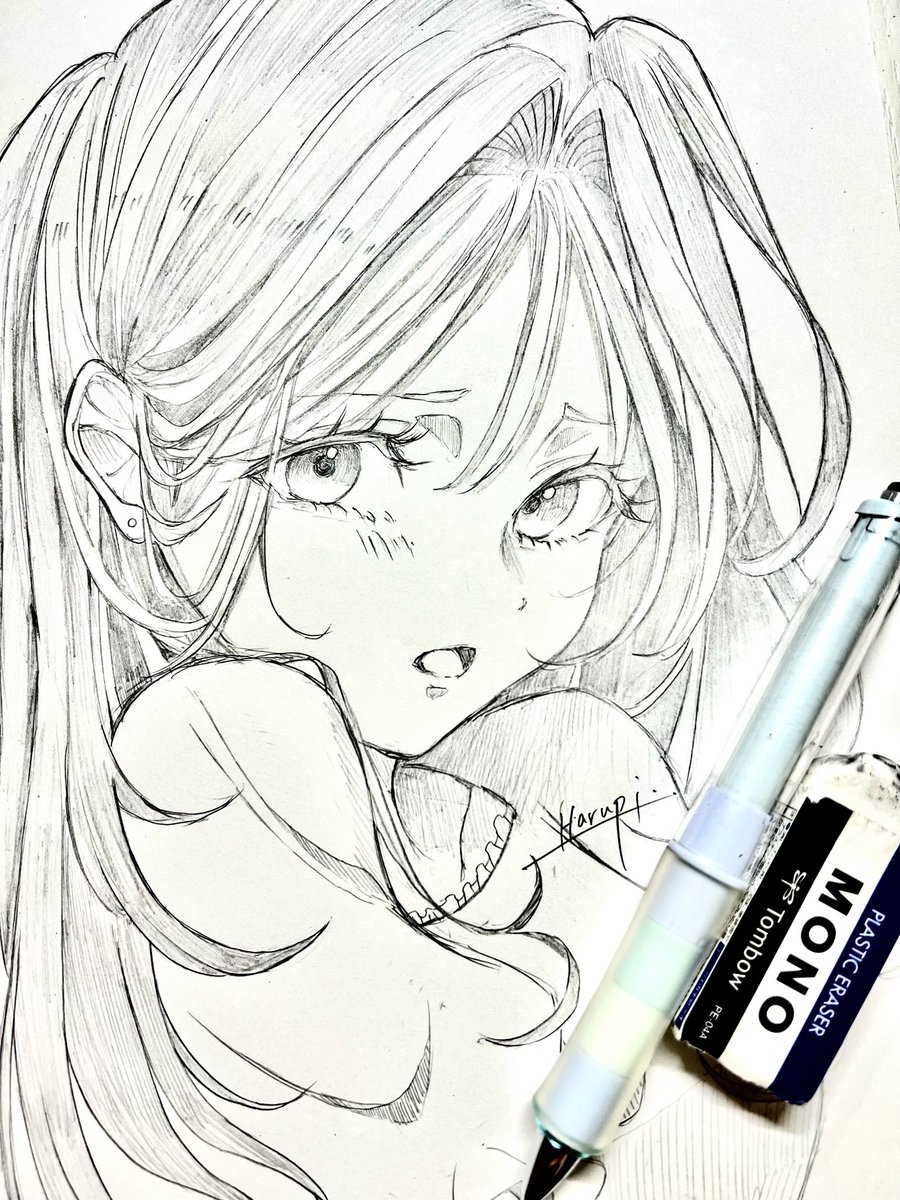 rupippi____desu's tweet photo. ずっっっと悩んでたんですが、もうこのプチバズりのあとほんとに投稿したくないんです…例えたらカラオケで超絶歌が上手な友達の次に歌うことになってしまった時のような感覚…🫠でもまぁバランス良く描けたからいっか… https://t.co/snkE15wPAP