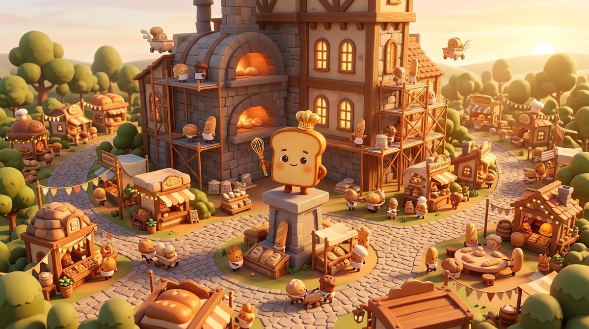 BreadBakery01's tweet photo. 🍞 Introducing BREAD Bakery.

More than a meme coin.

A Web3 experience where Bakers can:

🥖 Earn Bread Points
🎮 Explore the Bakery App
🏆 Unlock achievements
🌎 Grow together as a community

The journey starts now.

Stay tuned. Something delicious is coming. 🍞 https://t.co/Lx8OrnnQxh