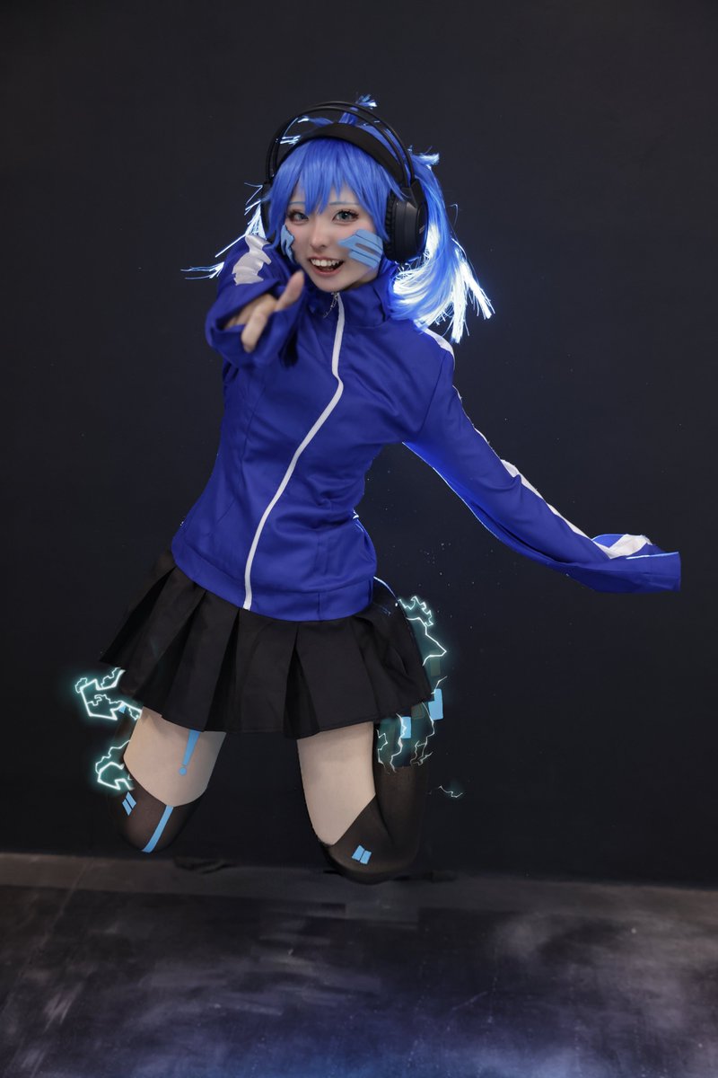 カゲプロ 💙 エネ コスプレ ・ ・ 📸→@pebbletime2 さん #目に宿る夏