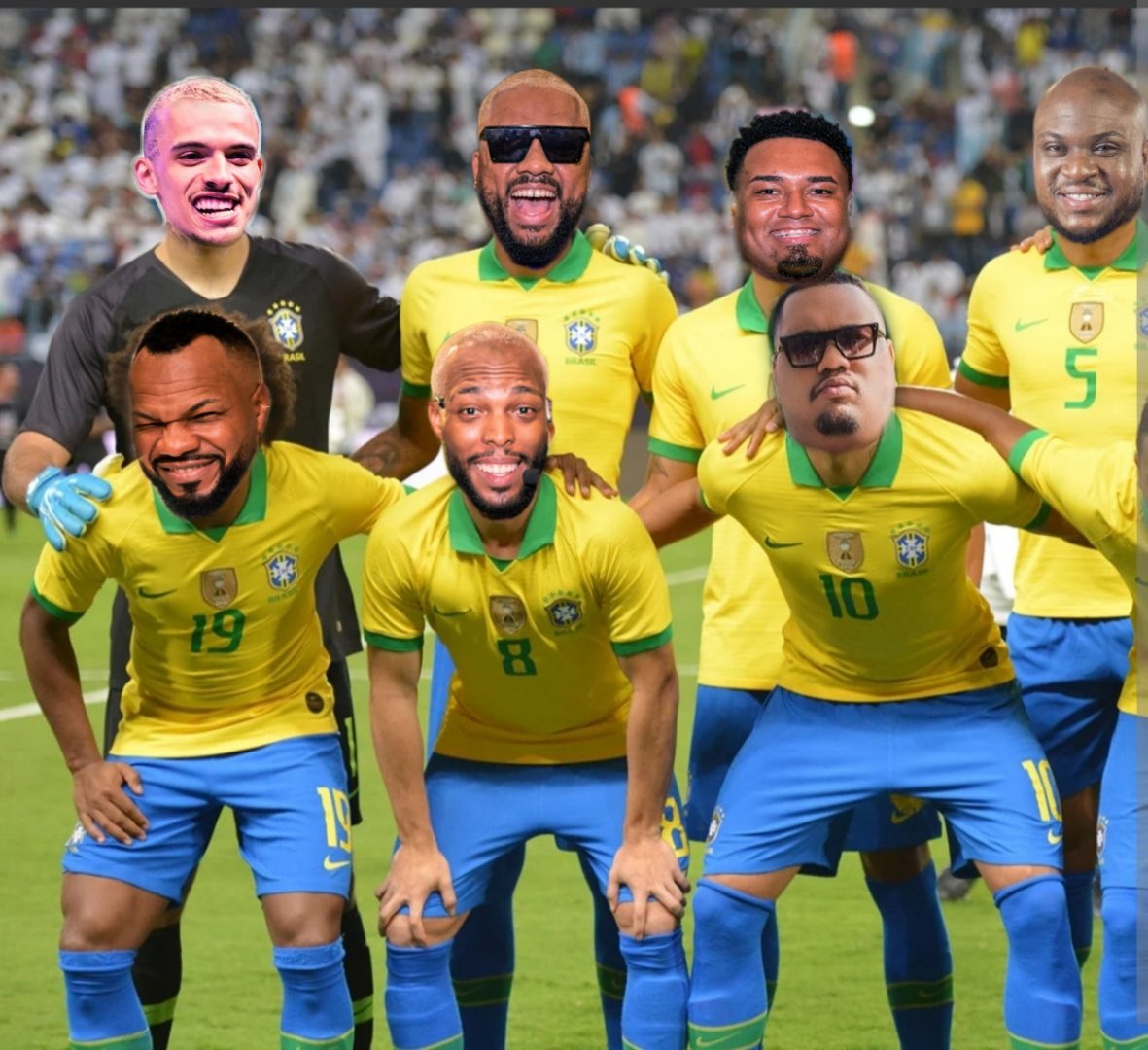 edboficial's tweet photo. Se a seleção fosse essa, hoje estaríamos de ressaca: https://t.co/y5yTKGiS7q