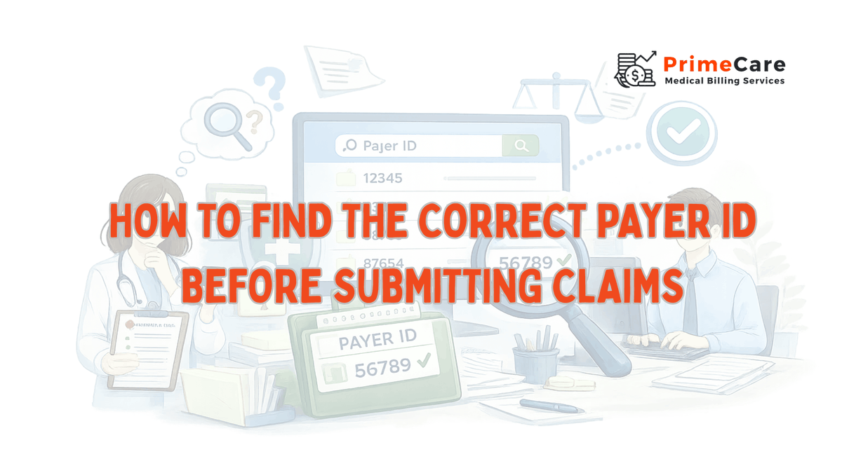 PrimeCareMBS's tweet photo. Stop losing revenue to billing rejections! 🛑 A quick payer ID lookup ensures your claims route correctly the first time. 💸 Clear up errors now: 📈
https://t.co/NjJVc0nd9P https://t.co/7dAN8j88Hh