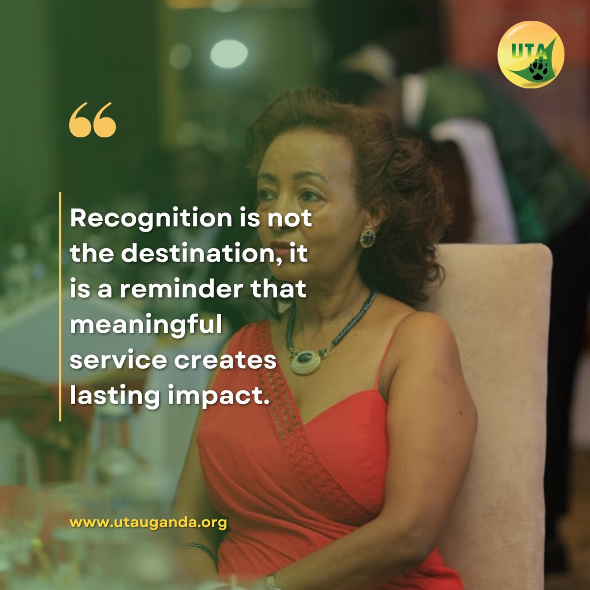UTAUganda's tweet photo. Awards aren't the point. Standards are. 🏆

When a conservationist, a hotelier, a festival founder &amp; a filmmaker share one stage, Uganda sees the full breadth of its tourism sector, and every young professional sees what's possible.

US$50B by 2040 gets built one day at a time. https://t.co/ZFSvUhrEyv