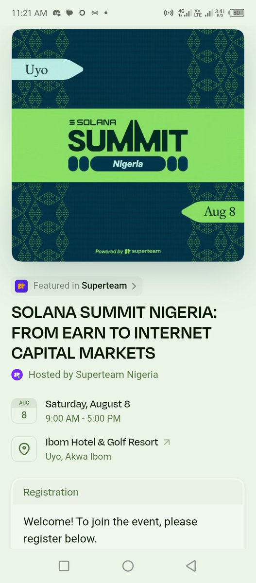 frankezecode_'s tweet photo. ARE YOU YOU READY ? 

SOLANA SUMMIT NIGERIA 🇳🇬

Host : @SuperteamNG  X @solana
 
RSVP: https://t.co/ndBlW6DnEc https://t.co/tgkUBg1xLE