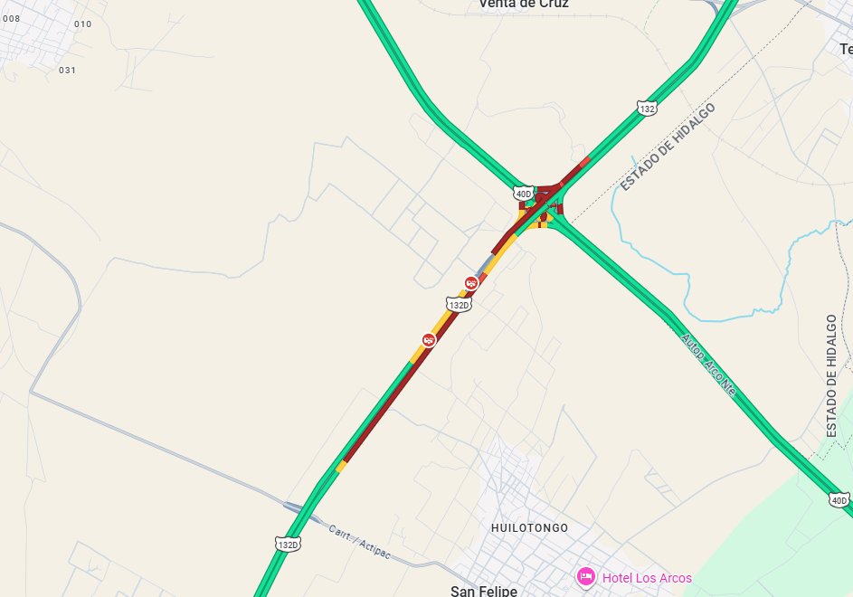deltransmonitor's tweet photo. @mro_golfocentro  Buenos días, tendran informe de la autopista Mexico-Piramides a la altura del km 50 dirección CDMX? Tráfico detenido. https://t.co/5BUZOfh2WB