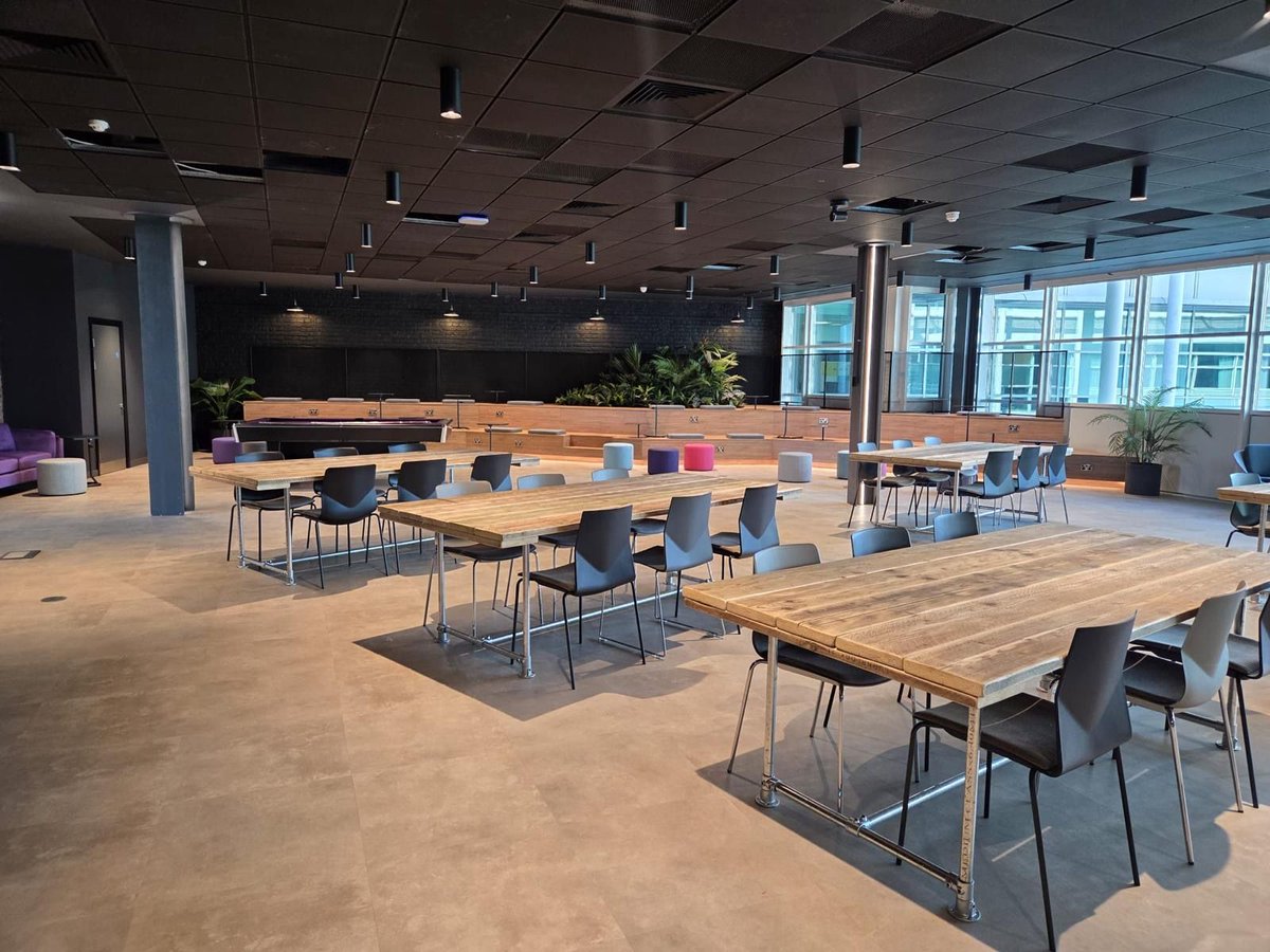 WayneAGWELEC's tweet photo. AGW Electrical Services Ltd are proud to have delivered another wonderful project—from bespoke lighting and fire alarms to underfloor power and kitchen supplies—for 360 Commercial Interiors.
Thank you to the 360 team!🤝
#AGWElectrical #360CommercialInteriors #CommercialFitOut https://t.co/mC1JBTTn9n