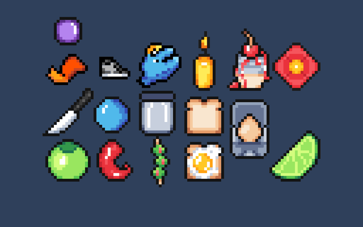 Kaitalismo's tweet photo. item package 

#itens #pixelart #game #Dev https://t.co/9qYqhkck8e