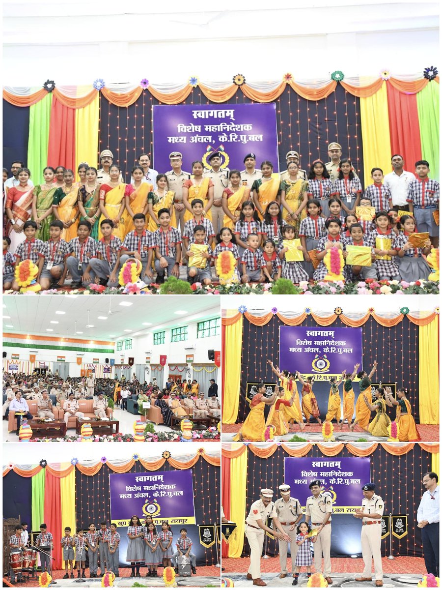 GCRAIPUR's tweet photo. PROUD MOMENT FOR @GCRAIPUR 🇮🇳
On 20 Jul 2026, #Kendriya Vidyalaya #GC Raipur inaugurated by Sh. Deepak Kumar, IPS, SDG CRPF (CZ) in the presence of IG, CG Sector CRPF. A plantation drive was also conducted, followed by an interaction with students.
@crpfindia
@KVS_HQ https://t.co/H6DAEou49e