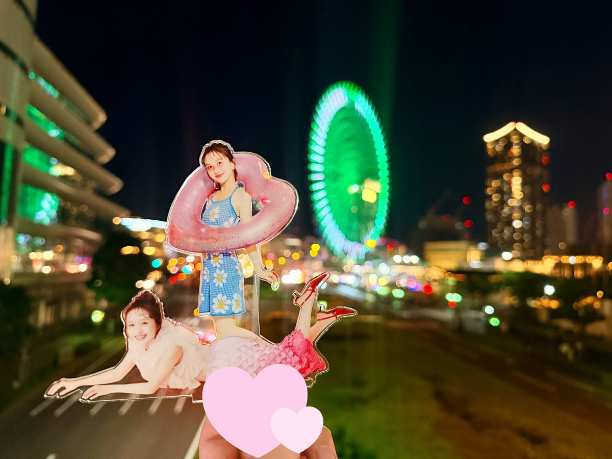AYAKA_VIP_611's tweet photo. 横浜の夜景と夏菜子ちゃん🏙✨

#32SUNNYPARTY
#32もukiukiももた https://t.co/J55qmd7kfW