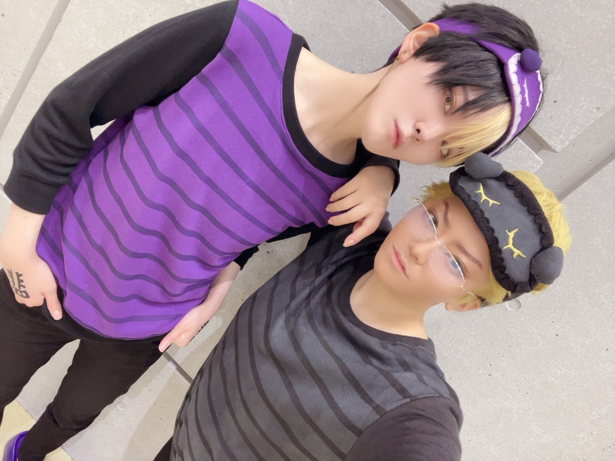 rincos83's tweet photo. 2026/06/28
半稀オンリーお疲れ様でした💜🖤🔨👓
めちゃくちゃ遅くなったけどオンリーでやってたコスあげ☝️
おやすみ頑張って作ったよ〜🌙💤
アイマスクの型紙は誠が作ってくれた😉❤️‍🔥 https://t.co/ZFda3427QJ
