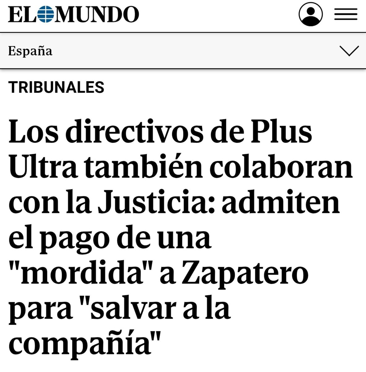 dchopenawer's tweet photo. Zapatero va a ir a la cárcel. Momento histórico. https://t.co/HsxqECo593