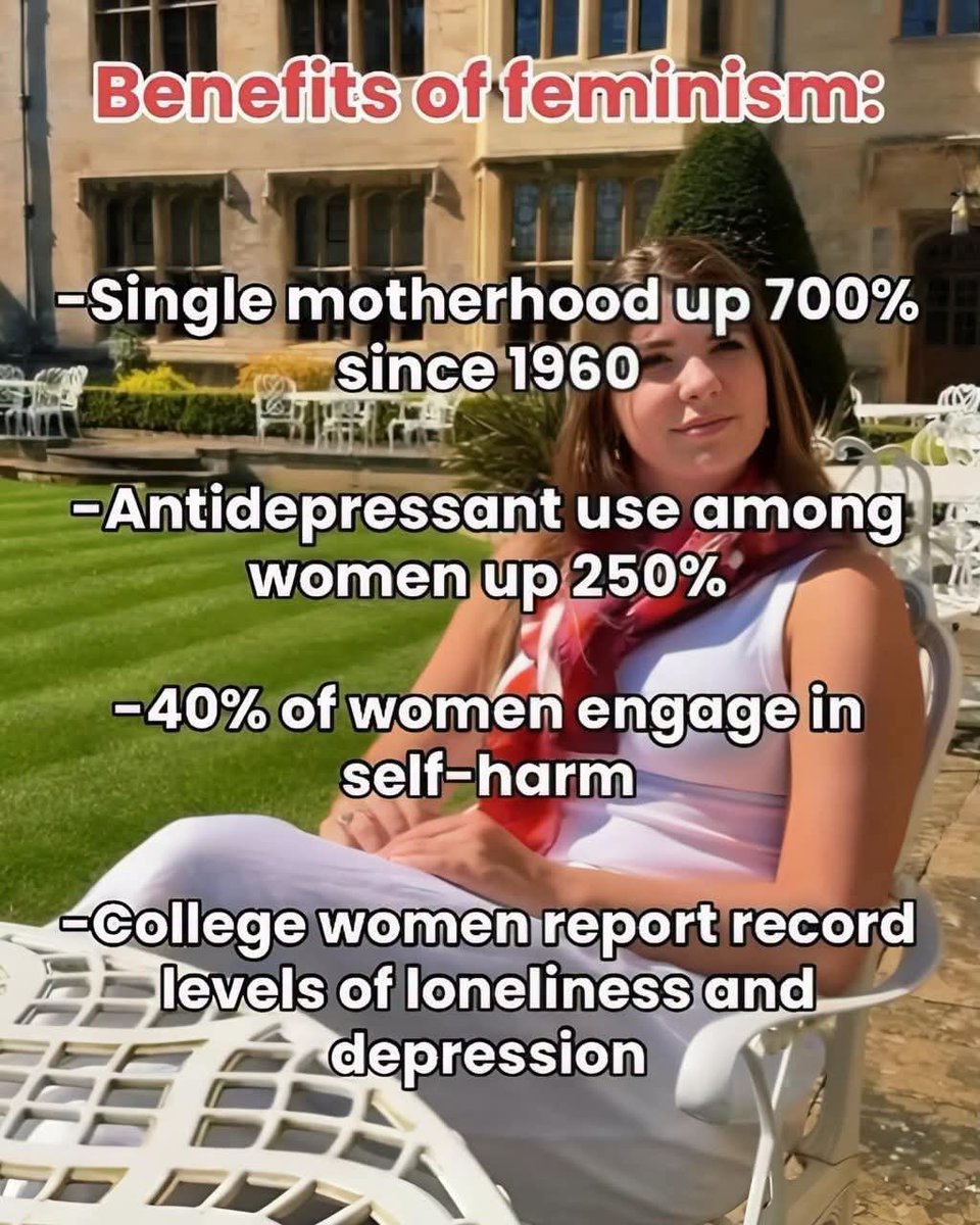 MomsPostingLs's tweet photo. Benefits of feminism https://t.co/X81ojwbK7c