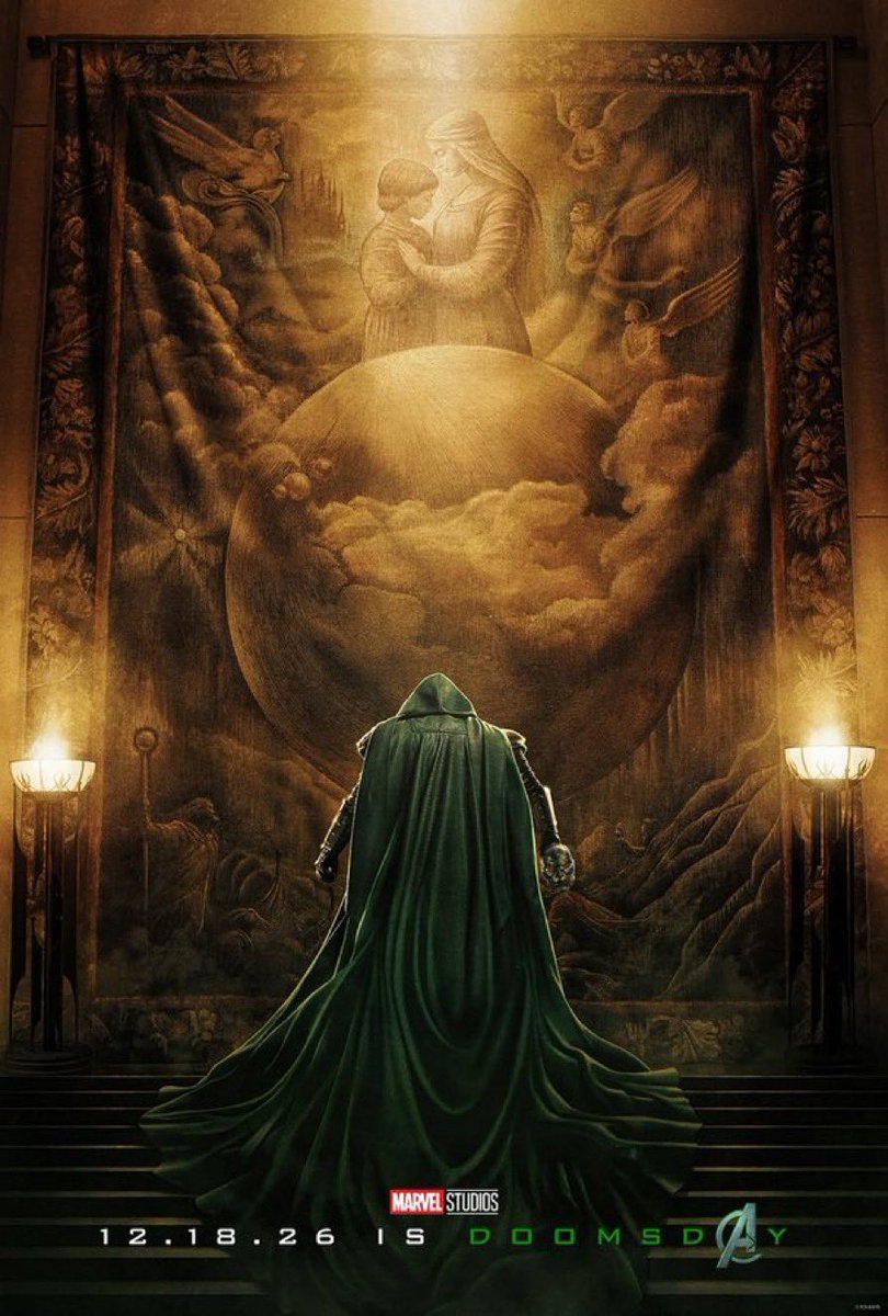 Kulturlesite_'s tweet photo. 🚨 MARVEL dévoile une NOUVELLE AFFICHE pour « AVENGERS: DOOMSDAY » !!

🗓️ 16 DÉCEMBRE AU CINÉMA https://t.co/E6fNF4QhE3