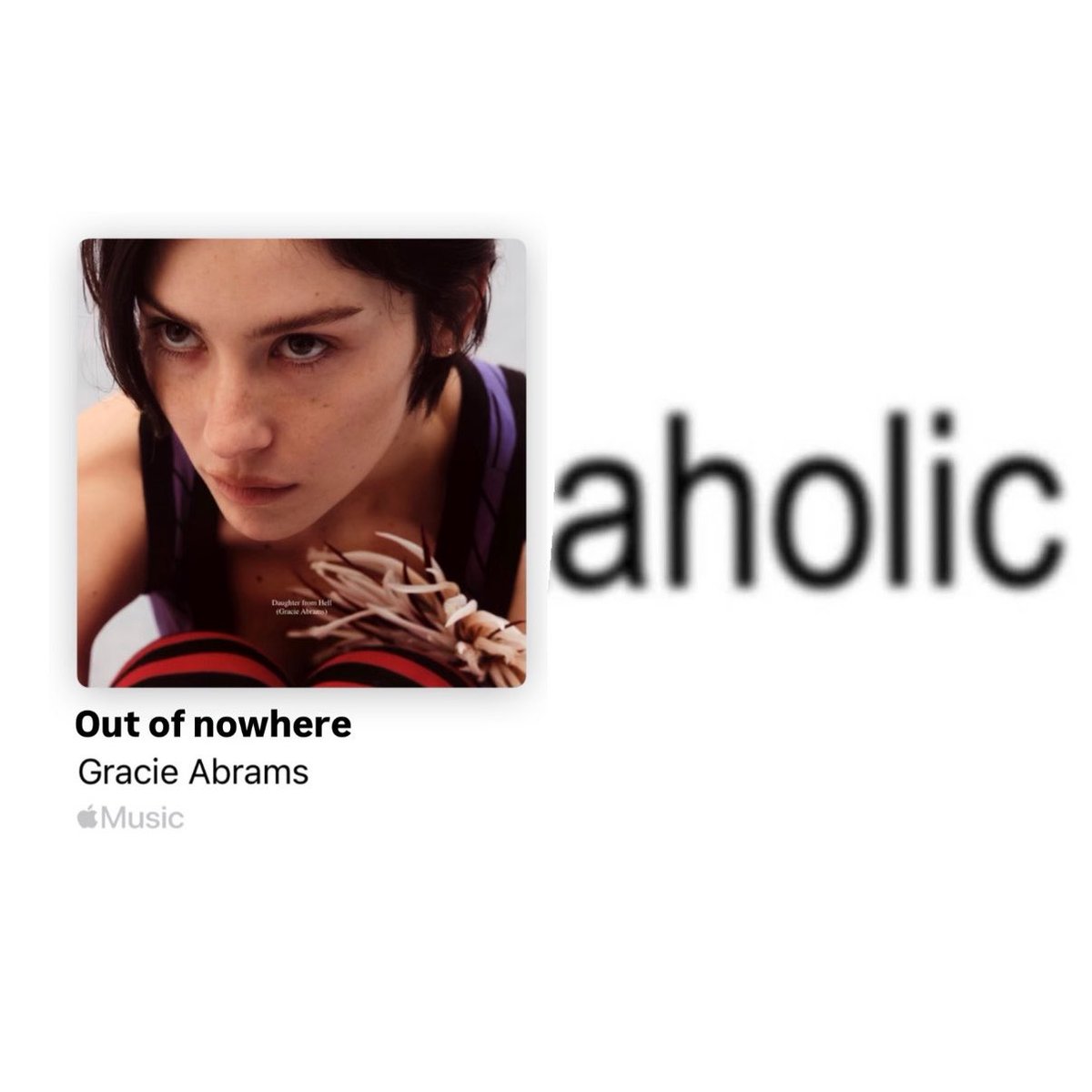 gracieabramsbg's tweet photo. Me every single second of every day since out of nowhere was dropped https://t.co/zun9wydPOn