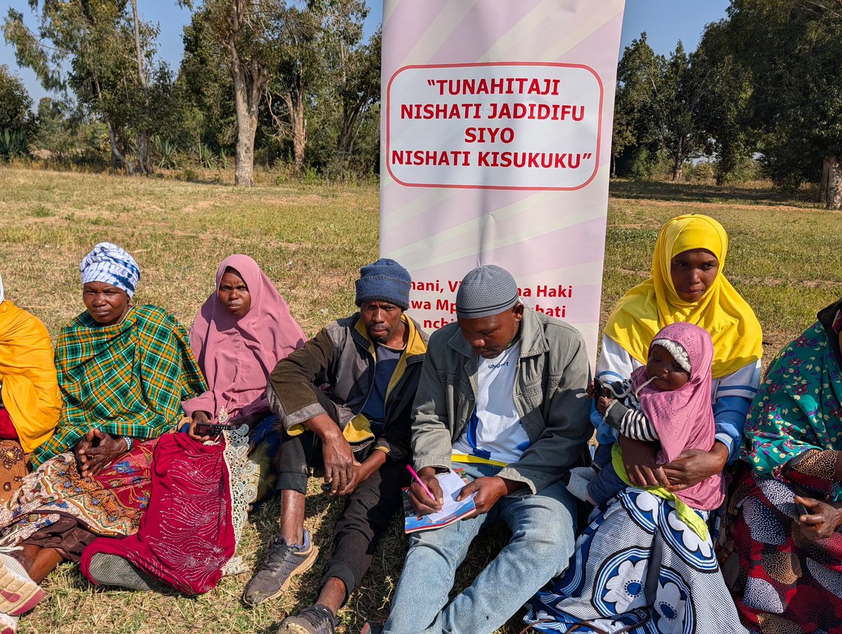 GreenFaith_Afr's tweet photo. 2/3
Every testimony matters.
Every story strengthens climate justice advocacy.
Today we are documenting voices from Kagera community, Tanzania 

#SocialProtection #ClimateJustice #CircleOfCare https://t.co/OJtBaIUQU5