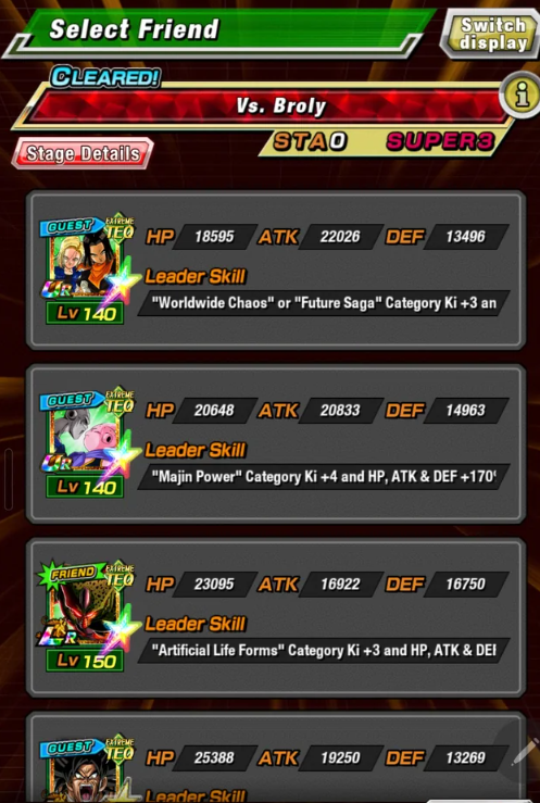 hitku_'s tweet photo. 18. If you're gonna set a unit as your friend for other people to use, please make sure they're LL10 with good equips and preferably 100%. Nobody wants to use your 69% LL6 offensive build STR daima ssj4 goku https://t.co/MyIy3kNM9l