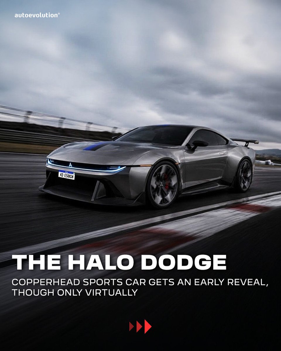 autoevolution's tweet photo. Kleber Silva, a Brazil-based virtual artist known as "KDesign AG" on social media, has decided to have a CGI go at it and illustrate the new Copperhead sports car era for the American brand.
#dodgecopperhead #copperheadv8 #rendering #conceptcar #virtualcar https://t.co/3pcMHfzeM1