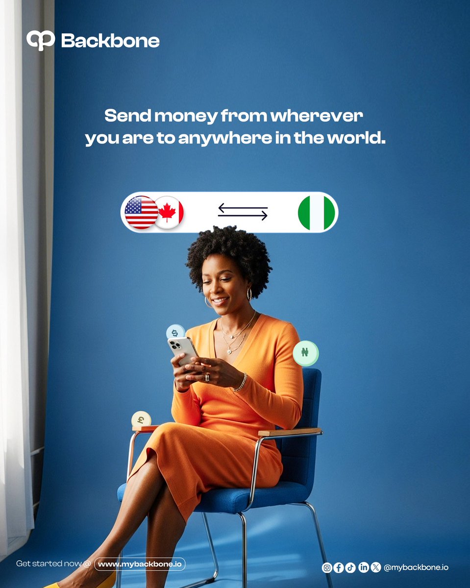 mybackbone_io's tweet photo. Global payments shouldn’t slow your business down.
Send, receive, and move money across borders fast, secure, and without limits.
#mybackbone
#globalpayments
#fastandsecure
#algorithm https://t.co/y1NmxubHTN