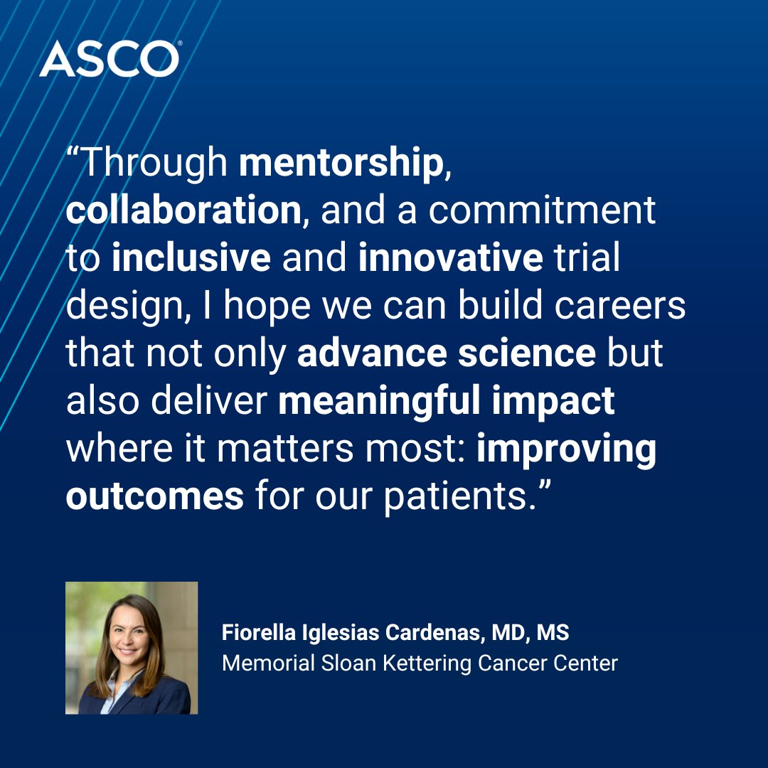 ASCO's tweet photo. Dr. Fiorella Iglesias Cardenas provides helpful guidance for early-career investigators looking to intentionally and meaningfully engage with the National Clinical Trials Network.

Read more: https://t.co/WCEQHmRXVN
#ASCOConnection https://t.co/hgMYqVtWSO