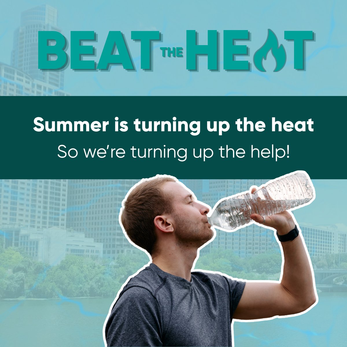 caritasofaustin's tweet photo. #BeattheHeat: Hot summer days call for cool solutions! 🧊💦

We’re collecting Beat the Heat kits packed with water bottles, sunscreen, and other items to help our neighbors stay comfortable all summer long. https://t.co/YmkaSD4aHa

#CaritasofAustin #EndingHomlessnessTogether https://t.co/EDtjcjbbRl