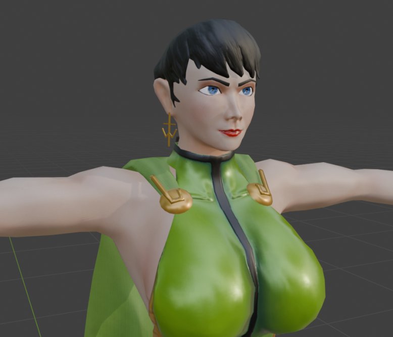 Josephnato8's tweet photo. Work in progress! The Tomorrow Woman VRChat avatar is coming together nicely. Still refining the details, but I'm excited to share this latest update. More improvements and features are on the way. Stay tuned!

#VRChat #VRChatAvatar #VRChatModel #3DModeling #GameArt #Blender3D #VRChatCommunity #AvatarCreator #GameDevelopment #WIP #3DArtist #CommissionOpen #IndieDev #VirtualReality #CGArt