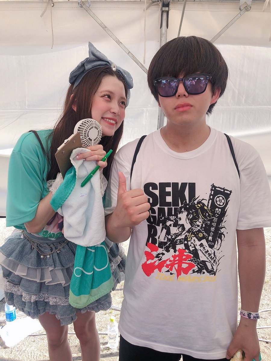 shion26_2000's tweet photo. 3日間どんな瞬間も楽しすぎて最高だった。
全部が全部気持ち伝わってきたし、
関ヶ原を通して更に深まったね✌️ https://t.co/WutwhPSvCK