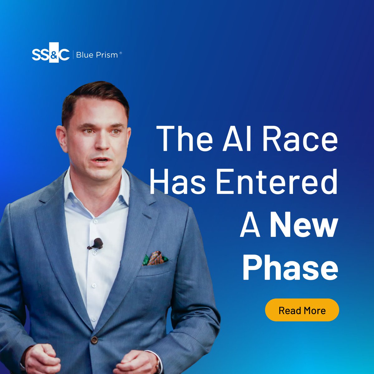 blue_prism's tweet photo. There are two ways to lose the AI race.
 
Move too slowly.
Or move without control.
 
Rob Stone explores why the firms that win will be the ones that scale AI with governance built in -> https://t.co/31aLgQsPBt https://t.co/t34tWDvKZ4