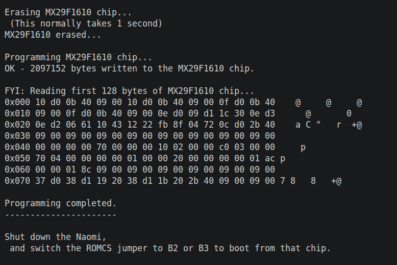 T_chan99's tweet photo. Very happy with Test Day 6 😆
- wrote a mini prog to program the MX29F1610 flash bios
- sent it to my pcb over USB-C
- it programmed the chip in Bios 2, and now I can boot from it !

That will save me a lot of time from burning a UV-EEPROM everytime I modify my custom bios... https://t.co/3UECvewb4C