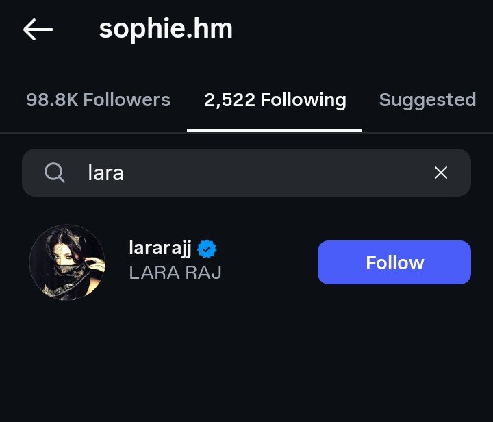 real_ones01's tweet photo. The fact that Sophie is following Daniela, Megan and Lara but not yoonchae and Sophia is strange . https://t.co/1CzzBgu3w4