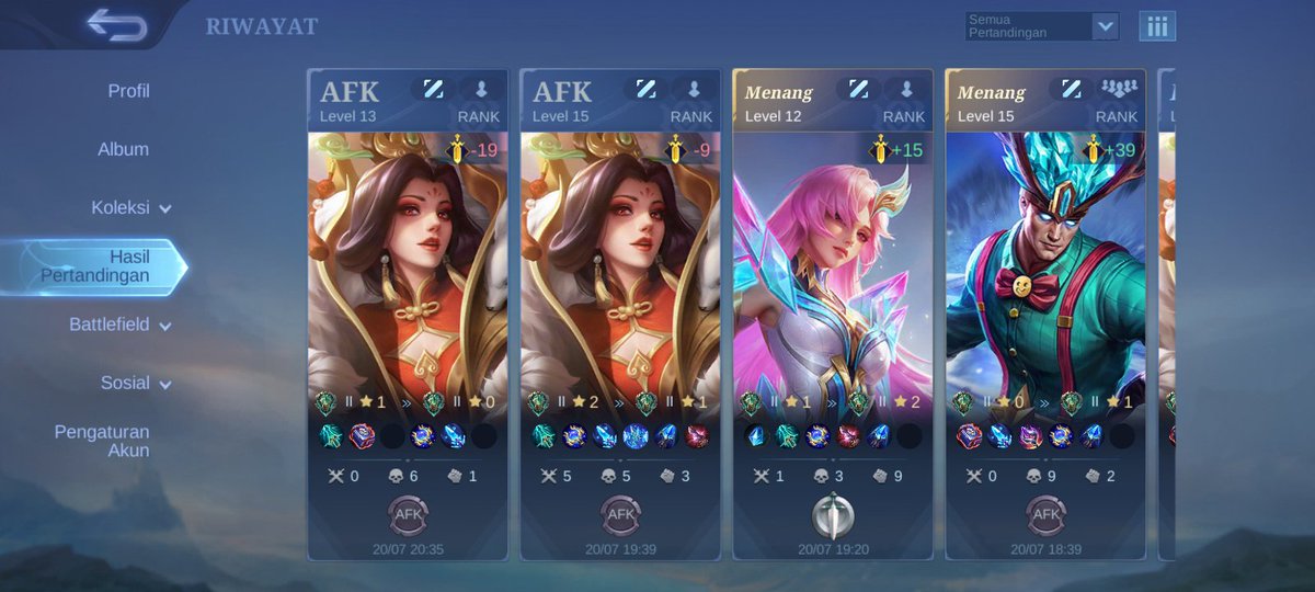 kearga30757's tweet photo. Kok bisa Game Mobile Legends Bang Bang yang Sampah Busuk Terburuk ini bertahan selama 10 tahun &amp; masalah utama tetap sama Jaringan di Gamenya bener-bener Jaringan Sampah Busuk Terburuk, Saat Aku Main Game Sampah Busuk Terburuk ini Di Tuduh Afk sampai 3×, 😠😡🤬 https://t.co/f9np5Wp7MM