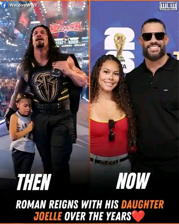 REVIVAL133's tweet photo. 2016 ---- 2026 the glowup for Roman Reigns daughter 
@WWE 
@WWERomanReigns https://t.co/2NmOwkuw8Y