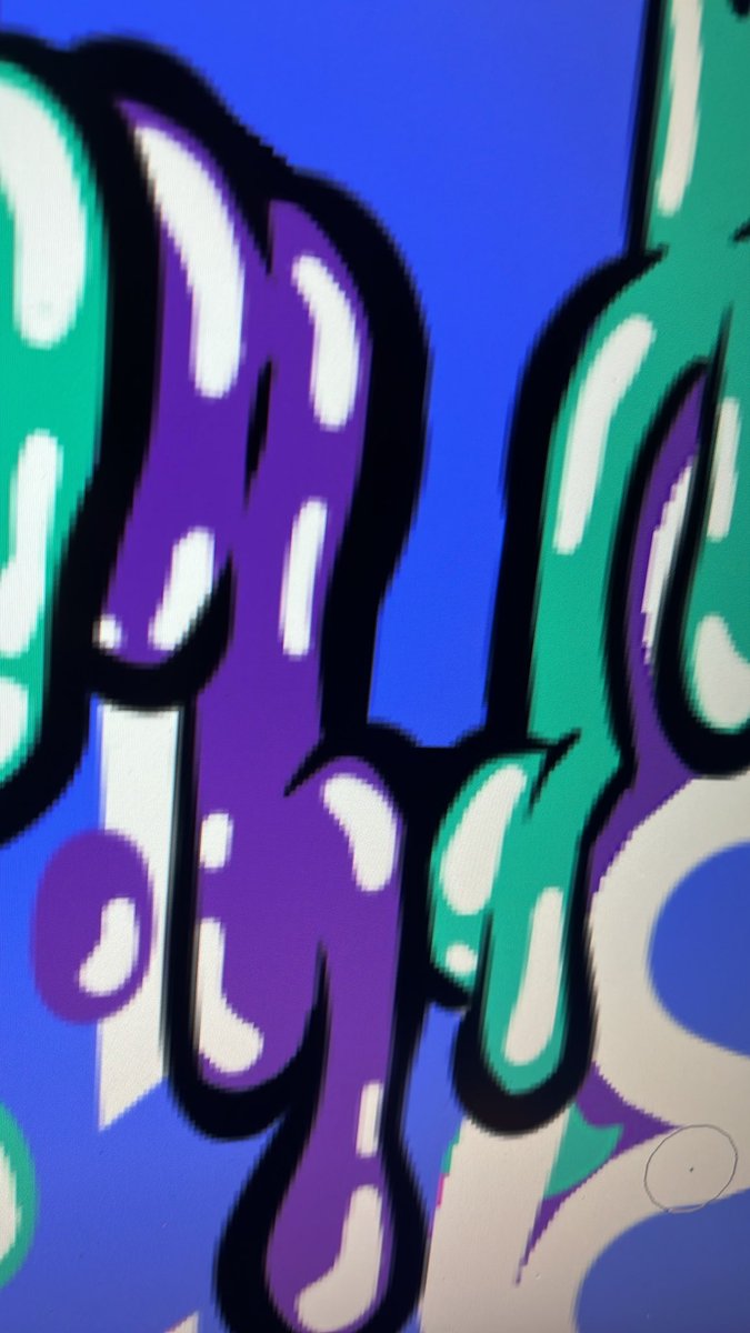 rhino_YN's tweet photo. サムネの画像だから多分見えないけどアウトライン入れたらかわいすぎた。
このズームで見ないと絶対分からないかわいさだからおすそ分けだぞ。 https://t.co/WmsjJbeXEv