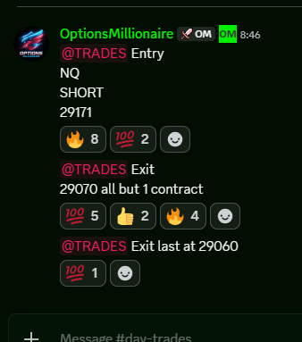 OptsMillionaire's tweet photo. The three Cs baby. 

Nailed the top. 

Bout to test those lighting fast payouts on @TakeProfitLLC https://t.co/5MpvW9YPbz