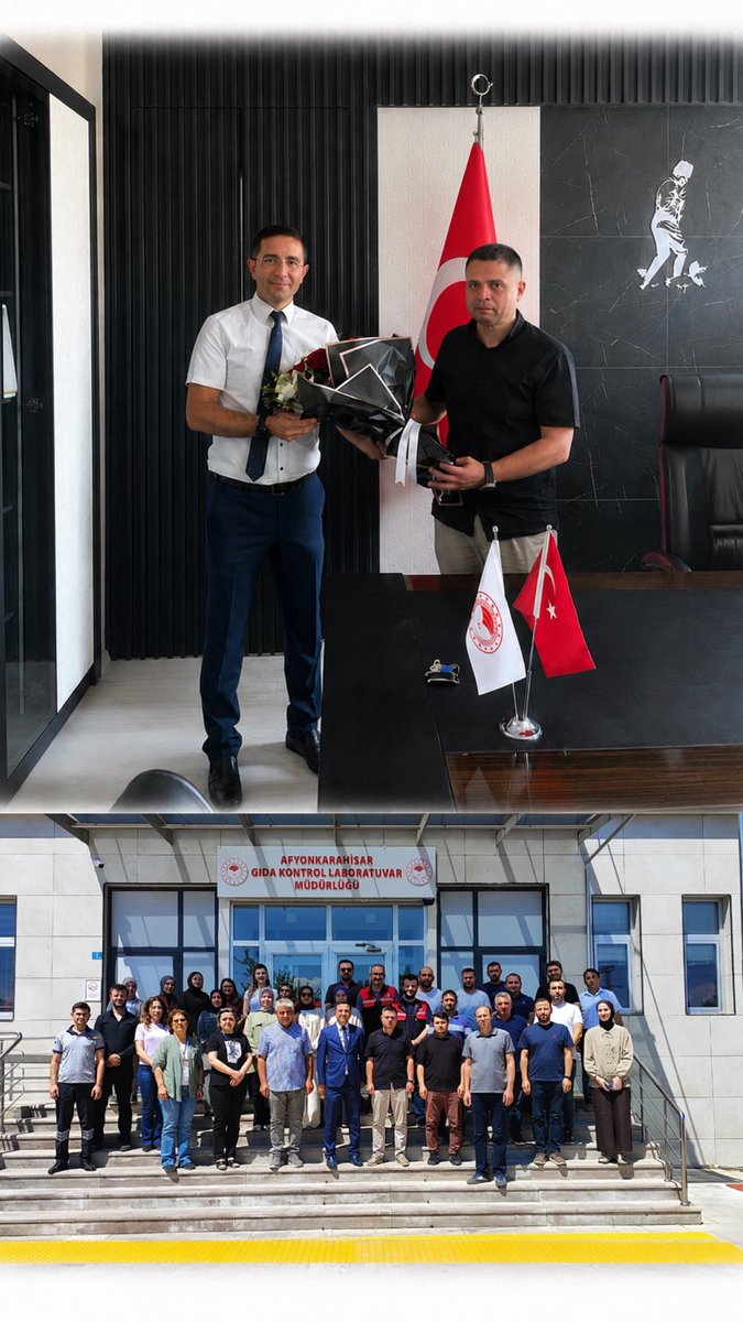 AfyonGKLM's tweet photo. Kurumumuzda en iyi şekilde görev yapan Sayın Murat Kuzkale’nin Konya Gıda Kontrol Laboratuvarına ataması gerçekleşmiştir. Kurumumuza sunduğu değerli katkılar için kendisine teşekkür eder yeni görev yerinde başarılar dileriz. Yeni Müdürümüz Sayın Ahmet Yıldırım’a başarılar dileriz https://t.co/6A6v8DrdfV