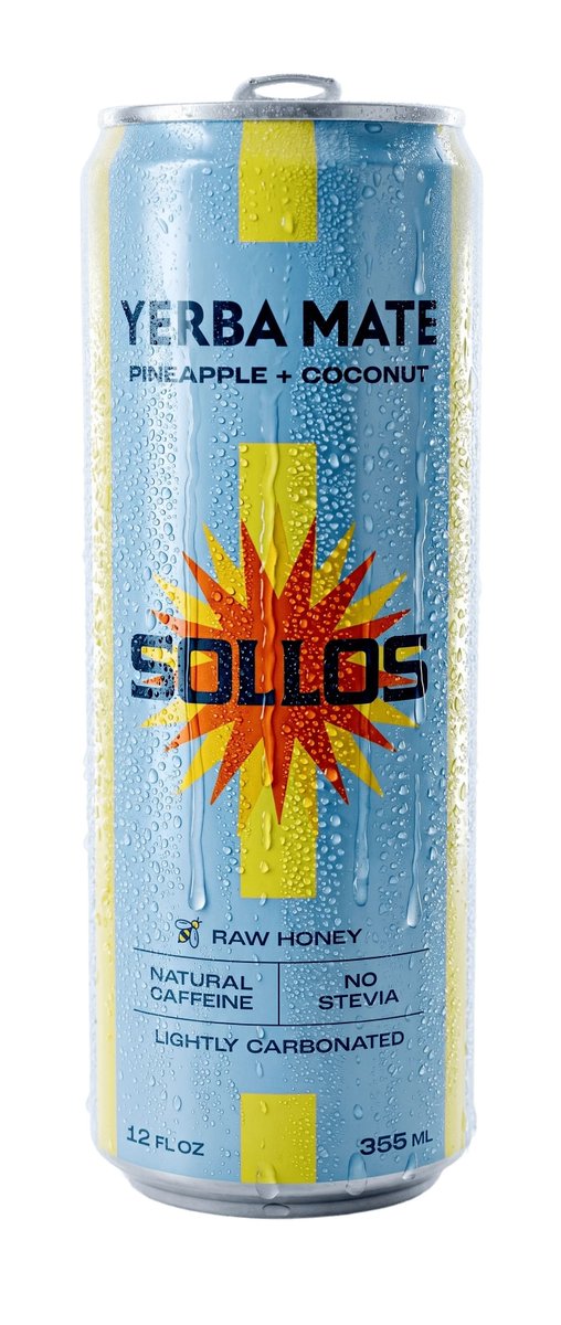 BeverageDigest's tweet photo. Barron Trump's yerba mate brand SOLLOS Yerba Mate has released its first product, according to People. The coconut-flavored yerba mate is sweetened with cane sugar, raw honey, and monk fruit extract. 

#new #yerbamate #sollos #launches #coconut #beverage #beveragedigest #news https://t.co/tvaccdSpEw